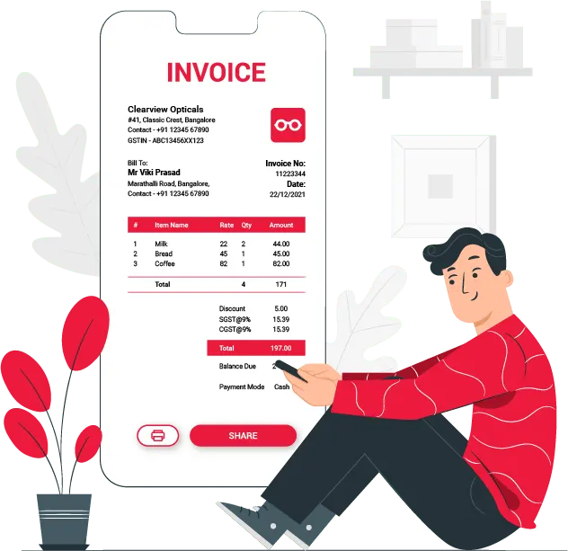 free billing software for optical shop Billing Software for optical shop, Vyapar